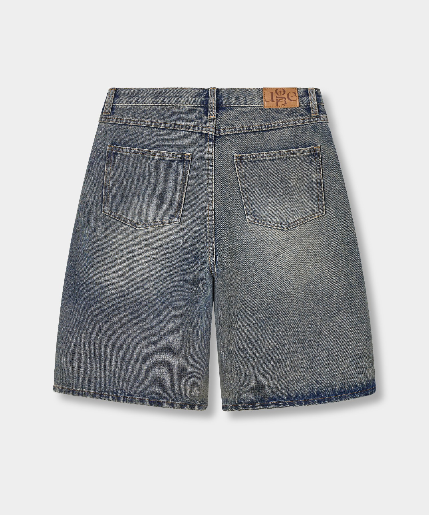 Essential wide бермуды denim брюки_2 color