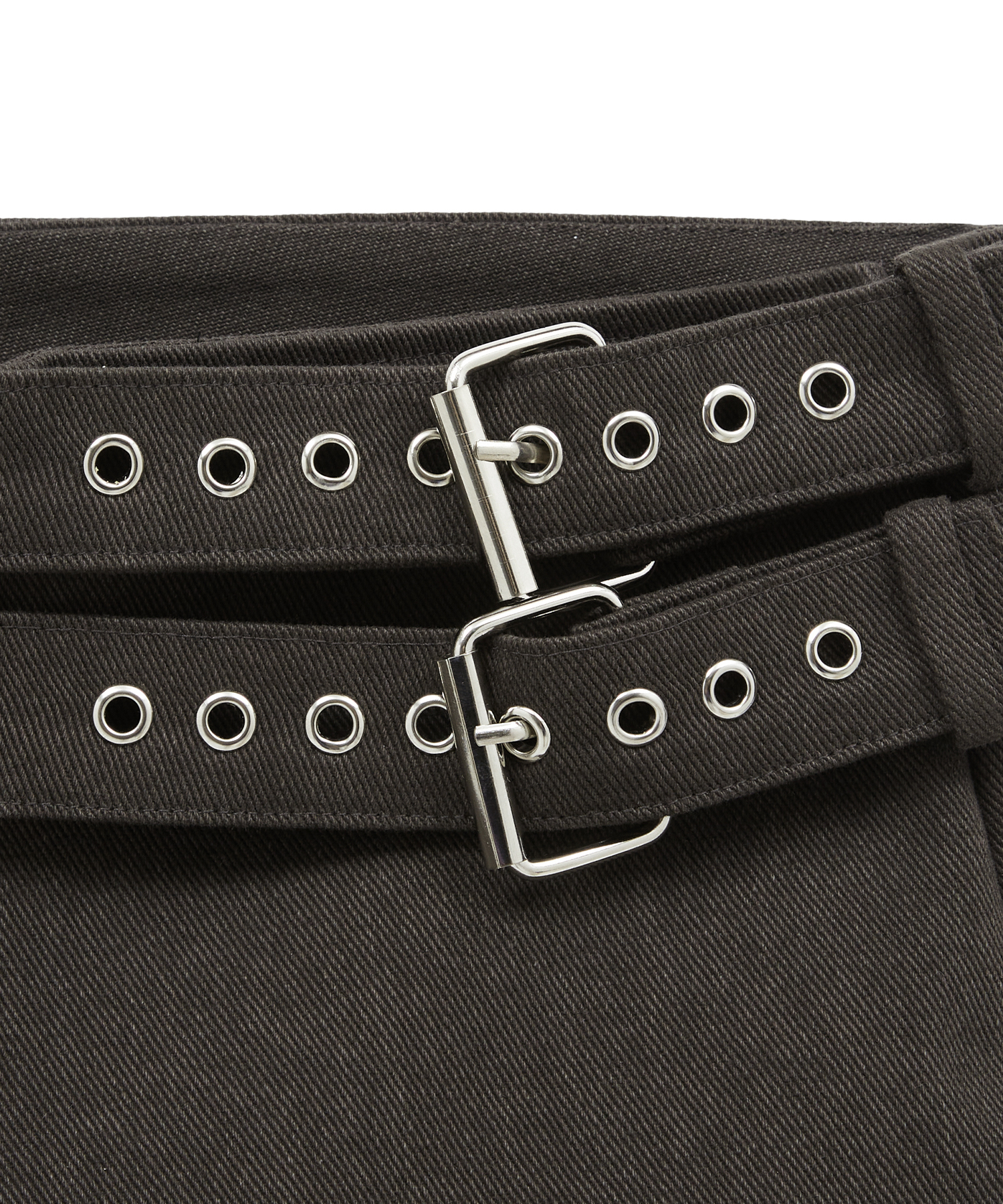 2 belt шорты (коричневый)