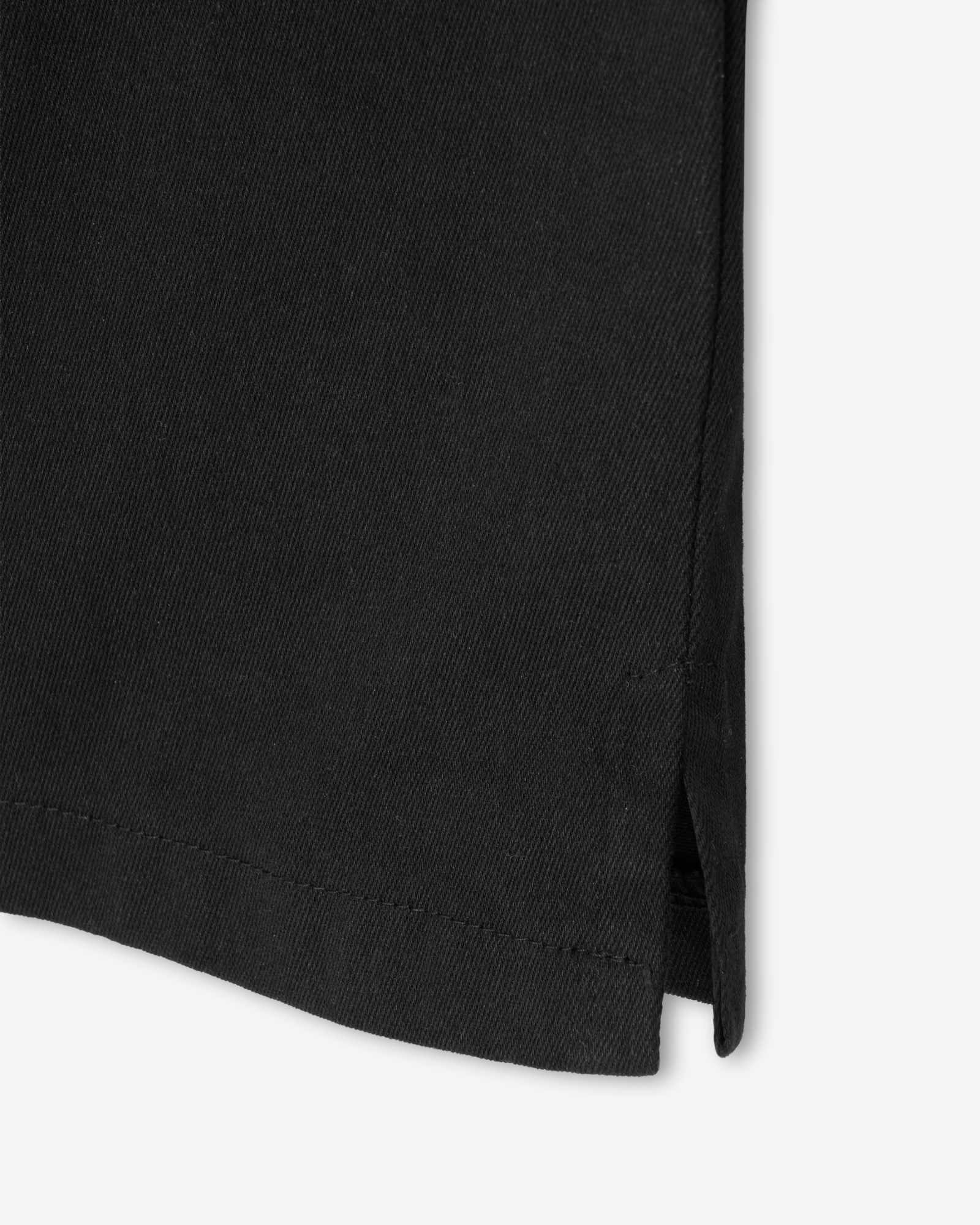 Semi low-rise capri pants