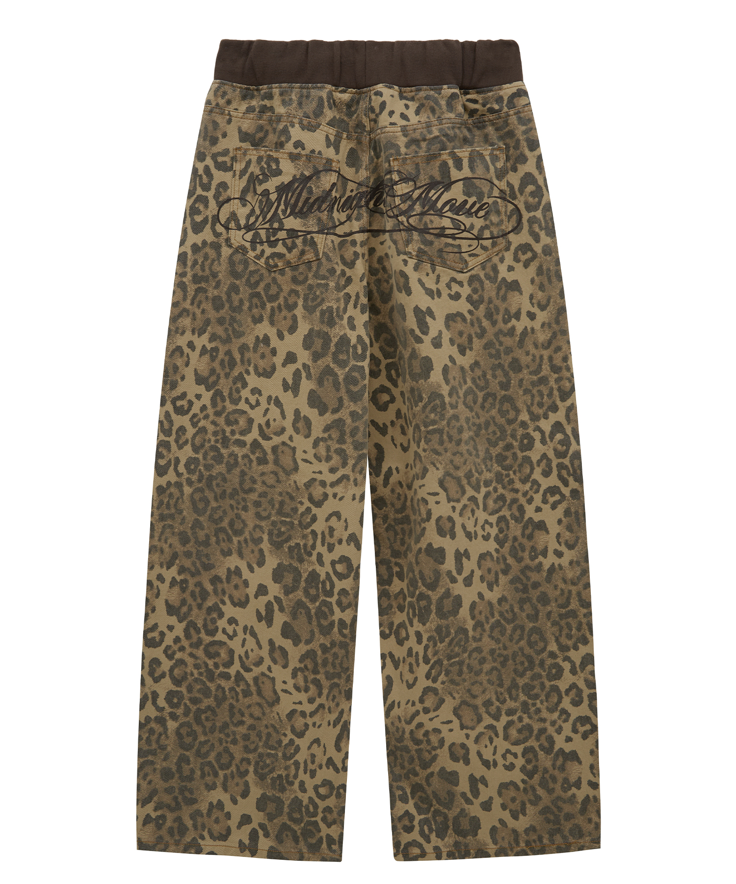 Bd leopard брюки (бежевый)