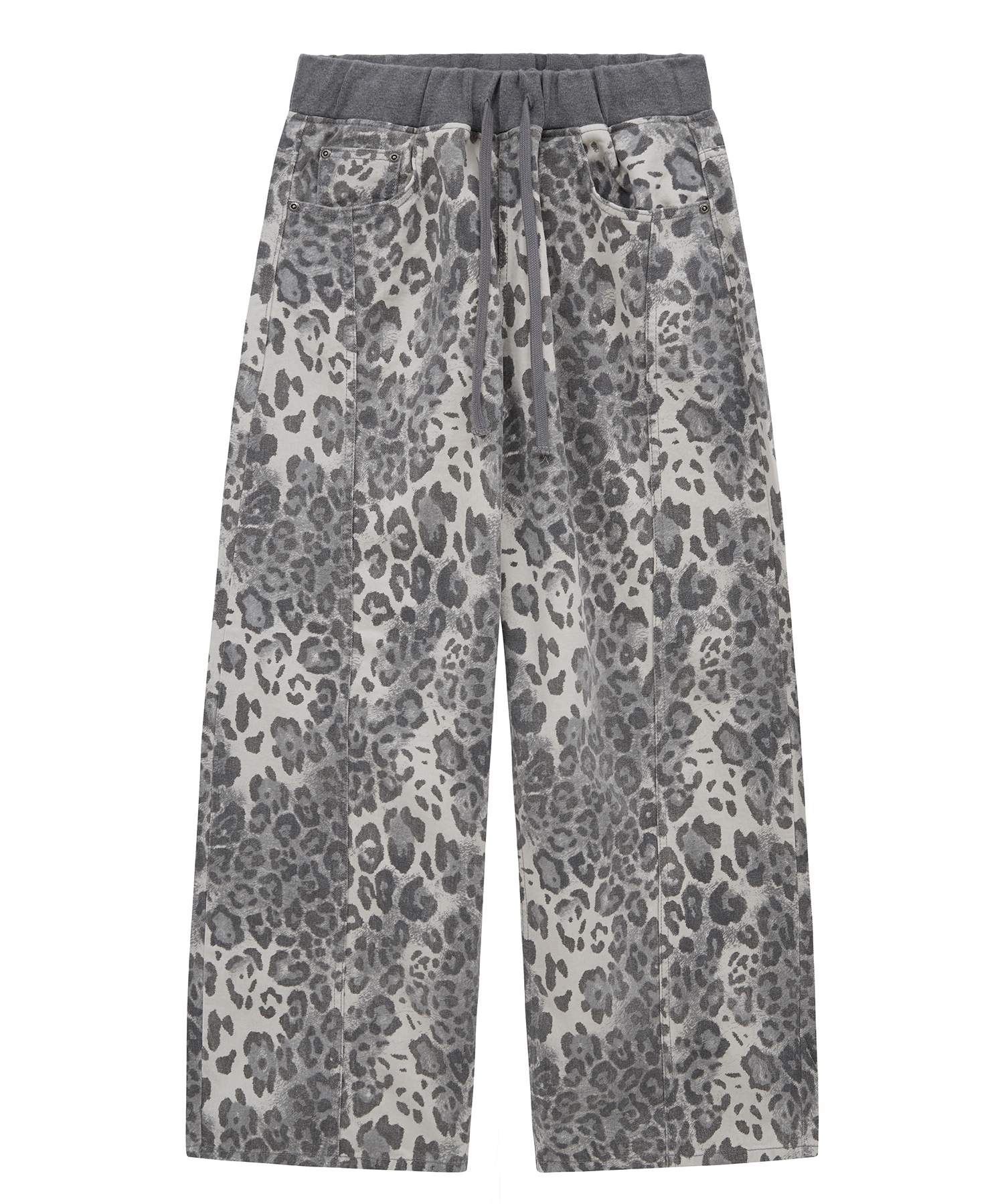 Bd leopard брюки (серый)