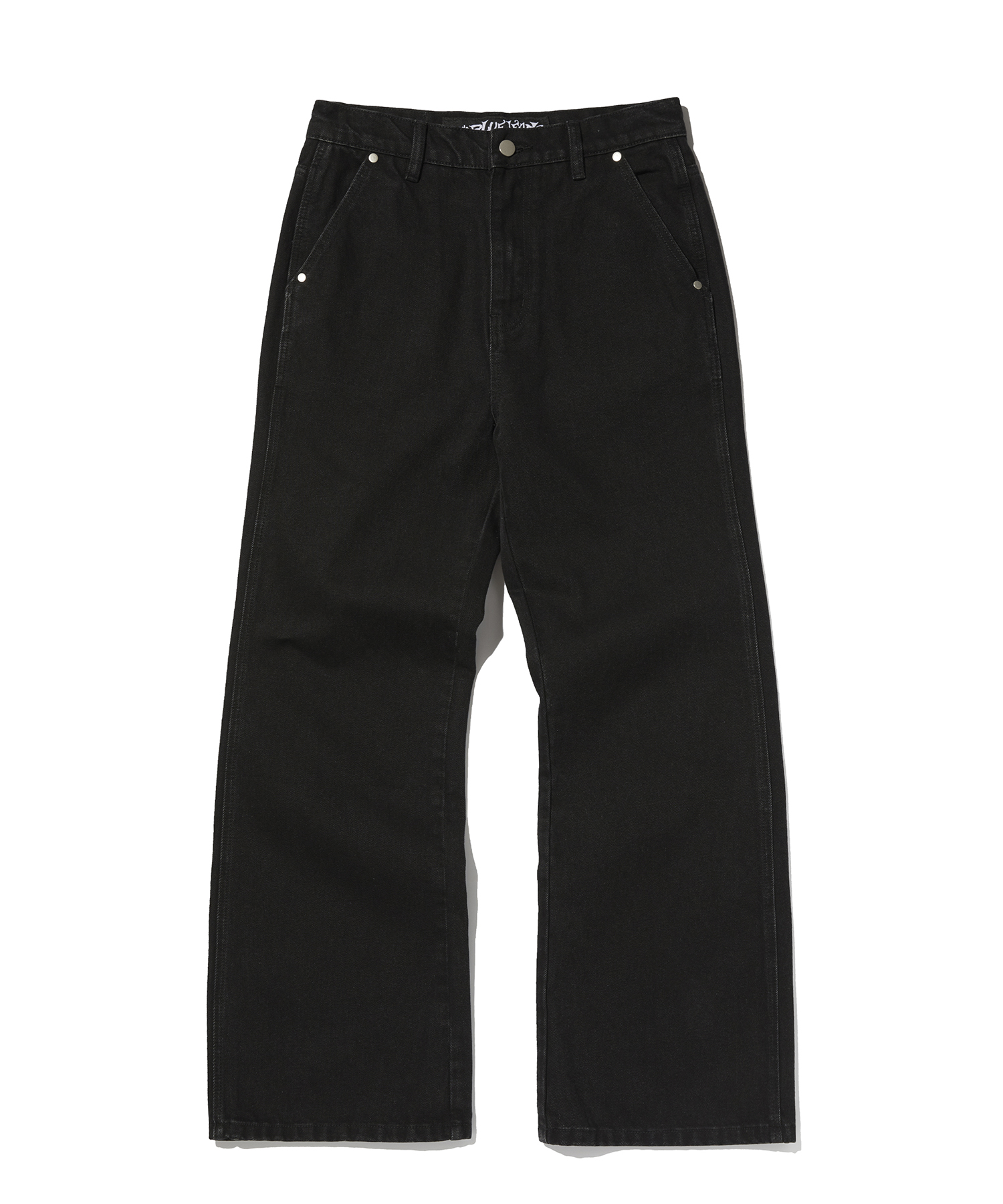 Curved flare denim [чёрный]