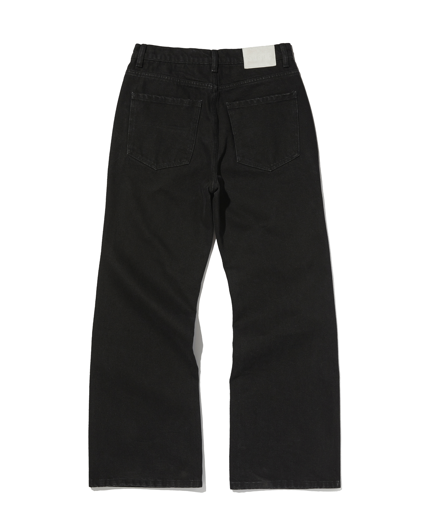 Curved flare denim [чёрный]