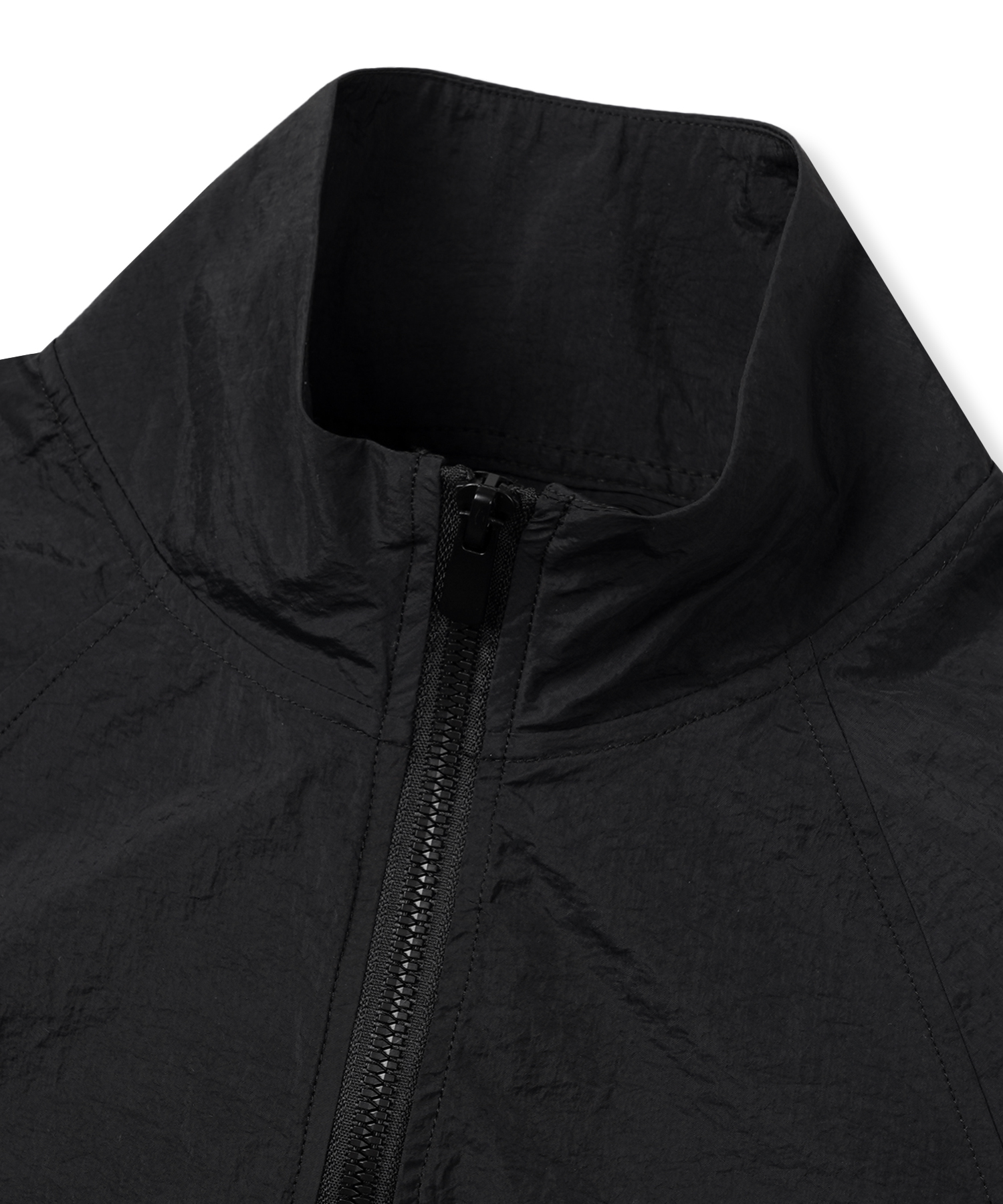 Ультралегкая укороченная ветровка (Black)