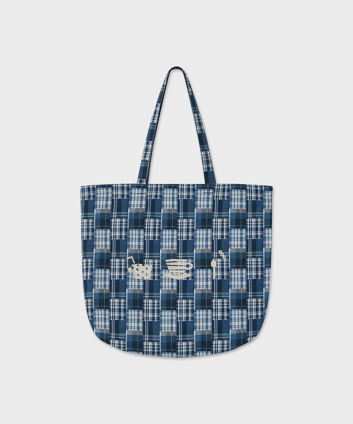 Sunlit reversible eco bag (тёмно-синий)