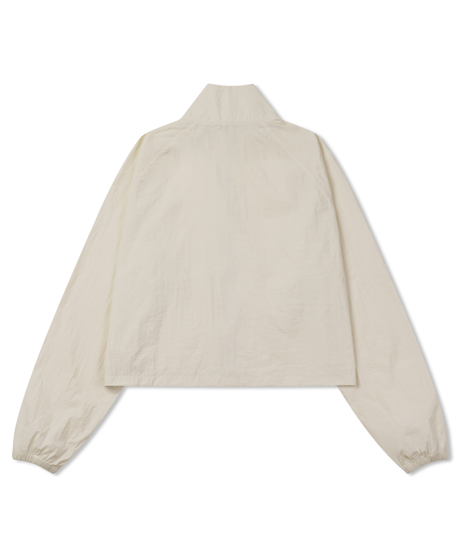 Ультралегкая укороченная ветровка (Yellow Beige)