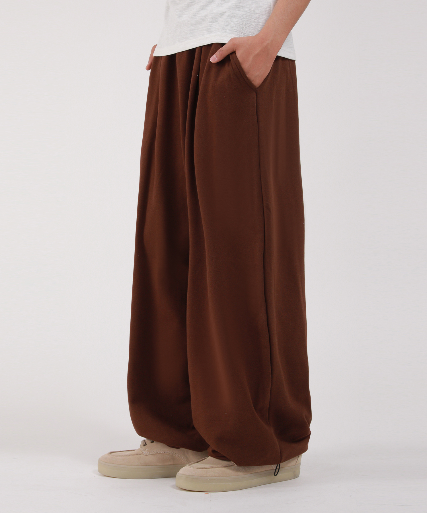 Широкие спортивные штаны Mega Wide_Brown