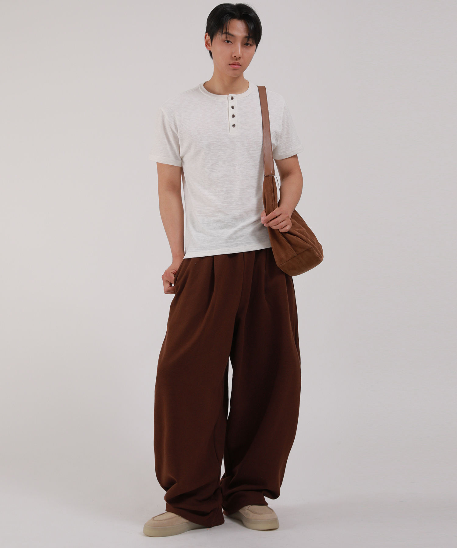 Широкие спортивные штаны Mega Wide_Brown