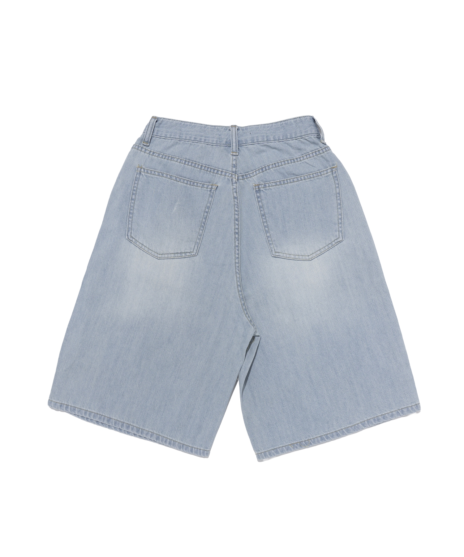 DAILY WIDE DENIM BERMUDA PANTS (L.DENIM)