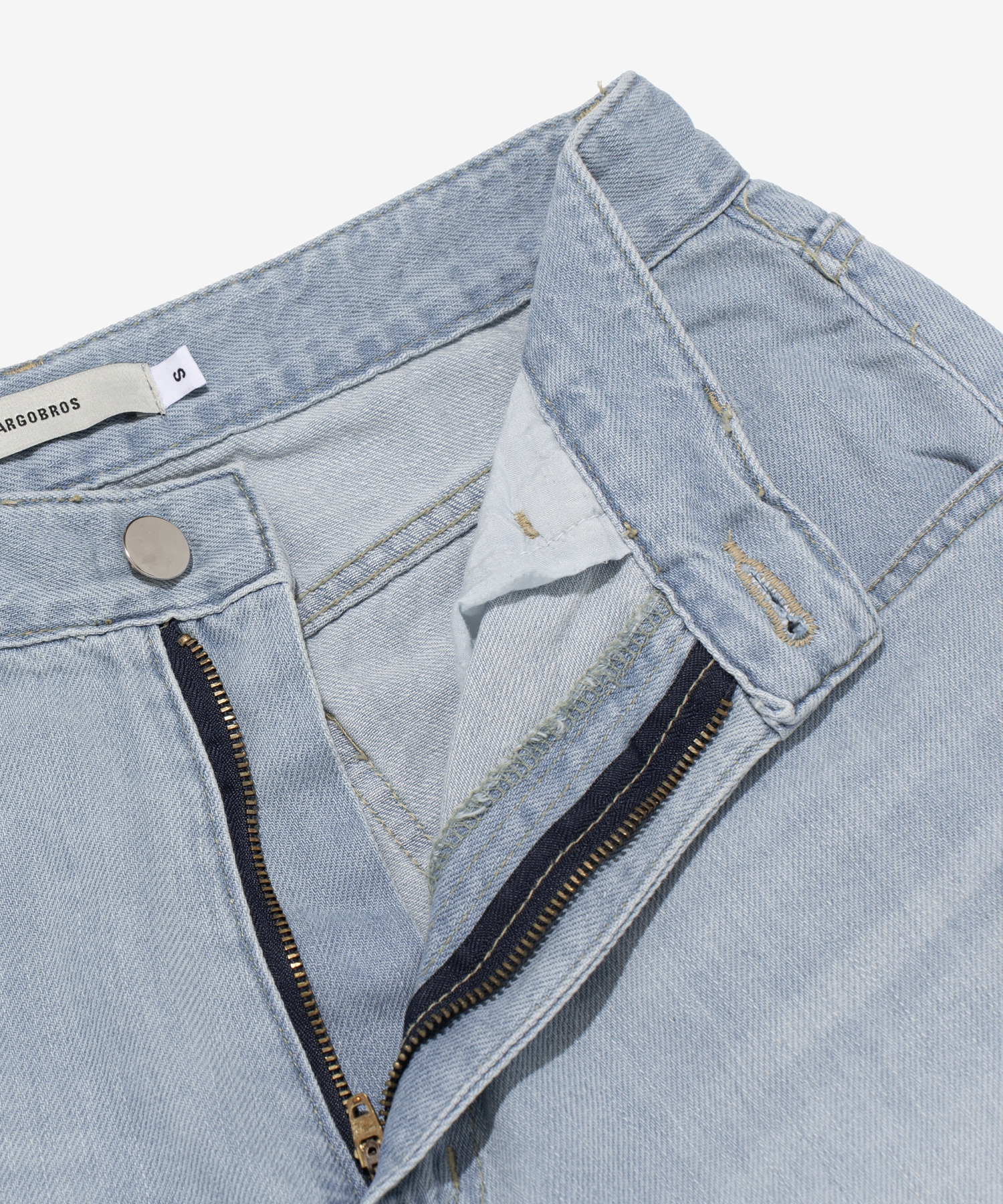 DAILY WIDE DENIM BERMUDA PANTS (L.DENIM)