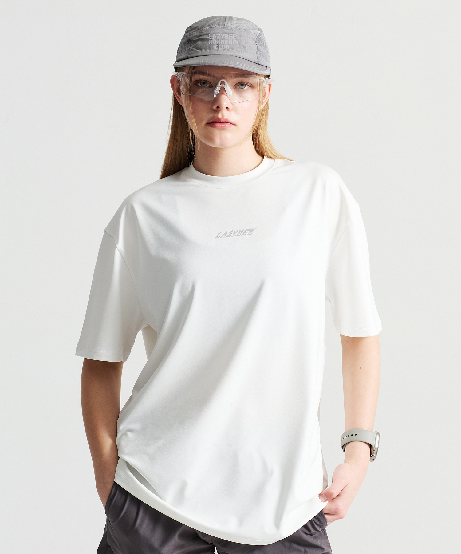 [SET] Футболка Stride Cooling + шорты 5" M White
