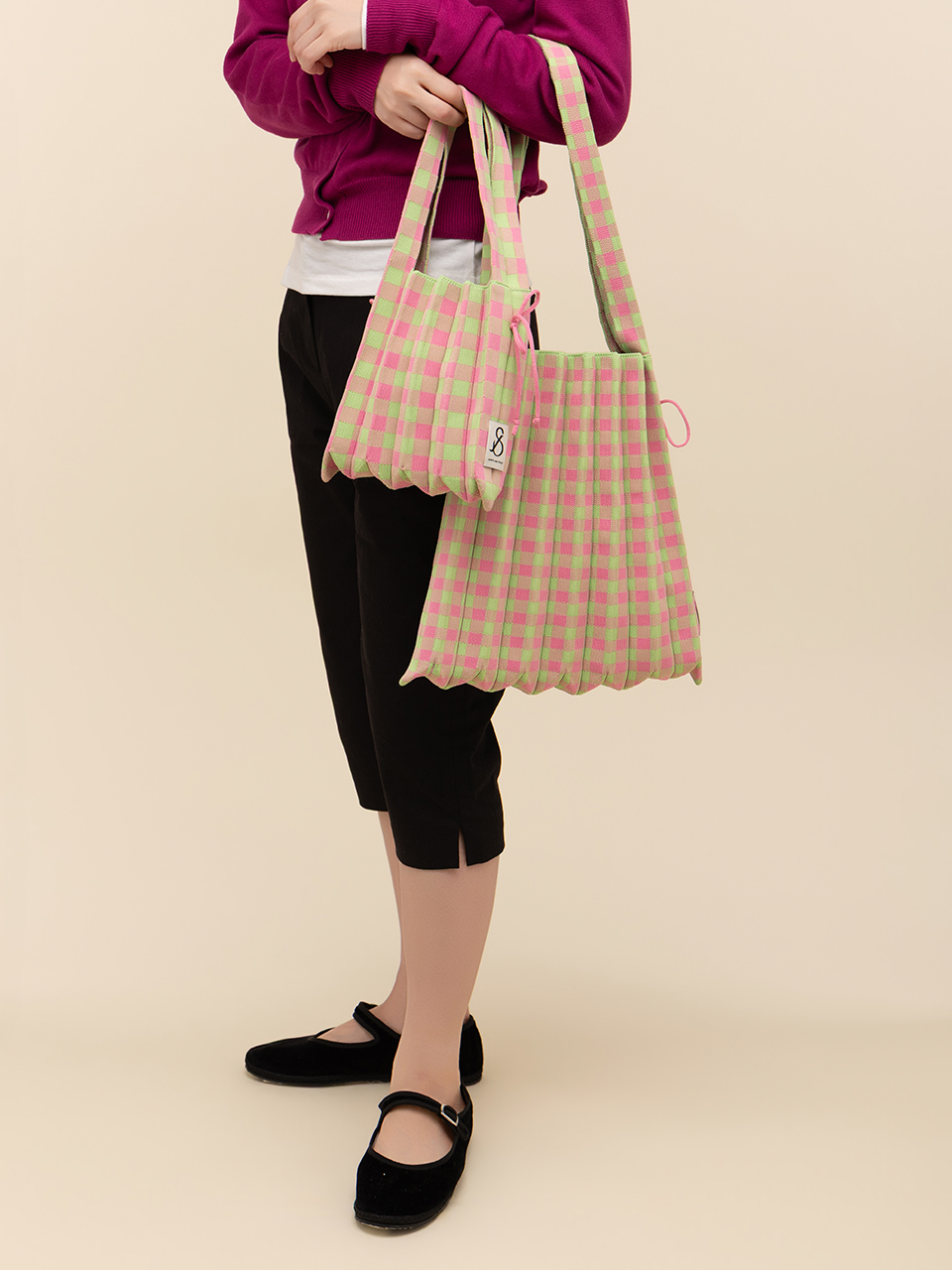 Lucky Pleats Knit S Check (ALL)