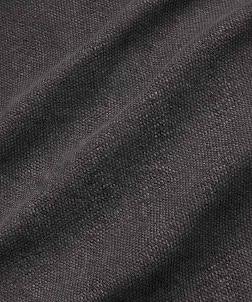 Washed Cotton Wide Cargo Bermuda Pants [Charcoal] thumbnail 10