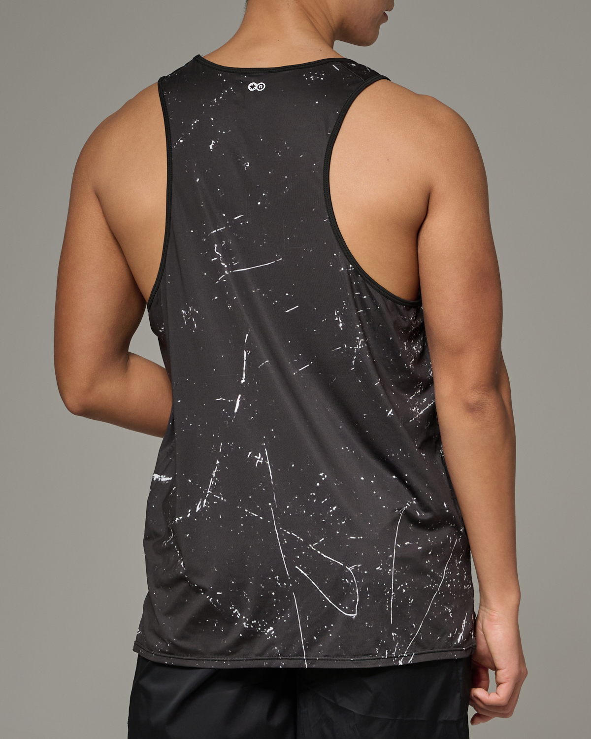 Scratcher Singlet Black
