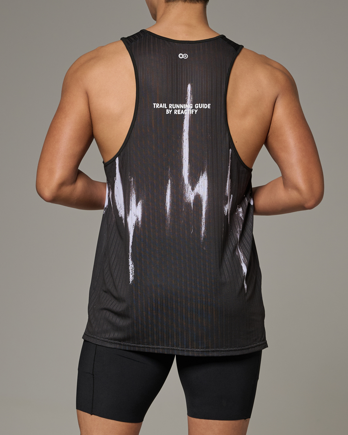 Race Pulse Singlet Black