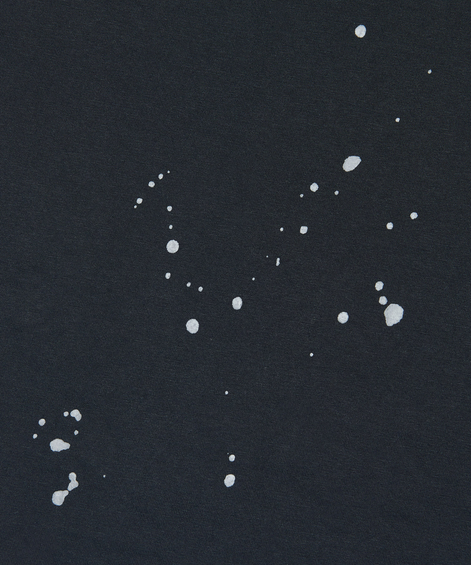 NM PAINTED CROP T-SHIRT - BLACK