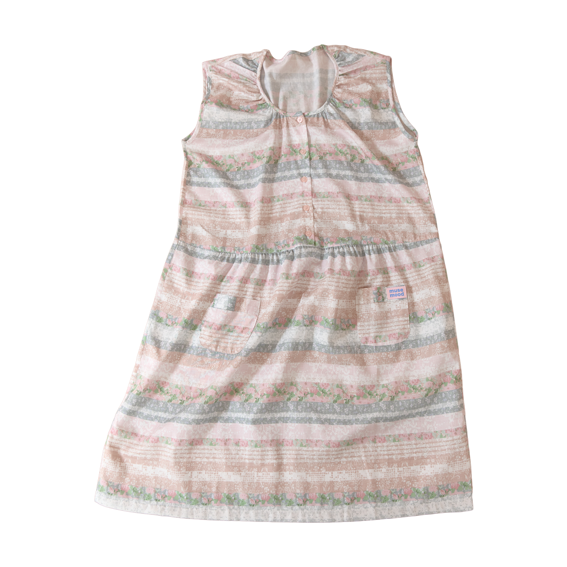 Пижамное платье Rose Lace из сатина 80s