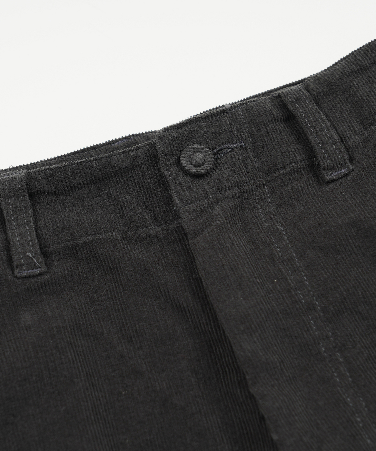 CORDUROY COMFORT SHORTS _ CHARCOAL