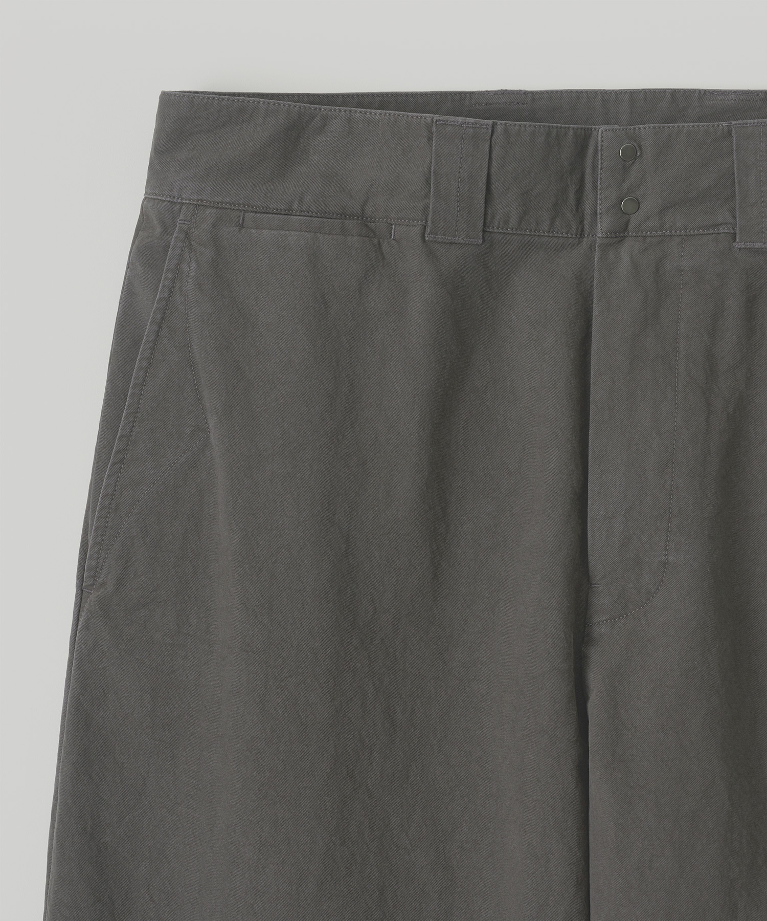 French Officer Pants (Charcoal)