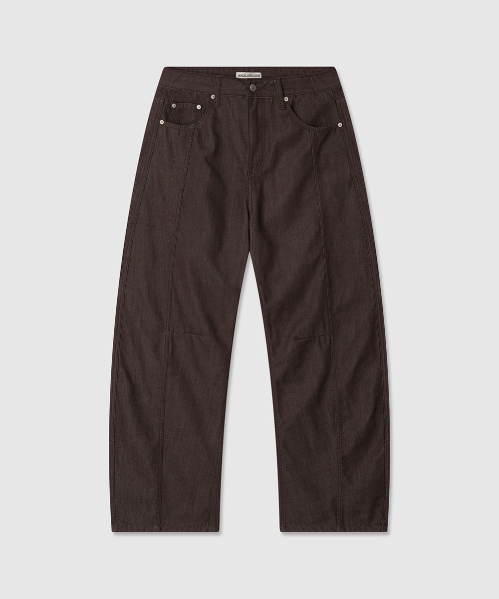 Джинсы Non-fade Curved (Brown)