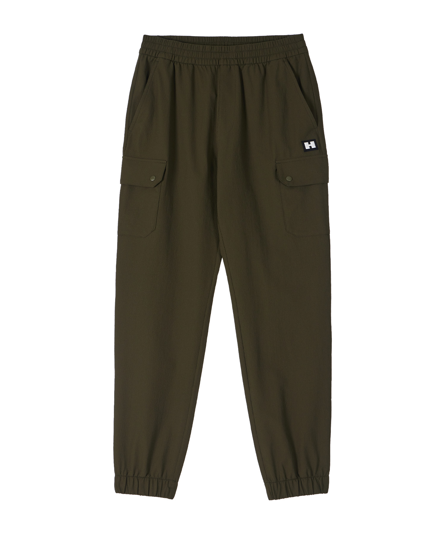 Охлаждающие джоггеры жатка на резинке Khaki