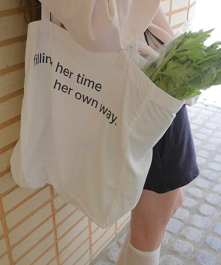 Canvas хлопковый Eco Bag - White