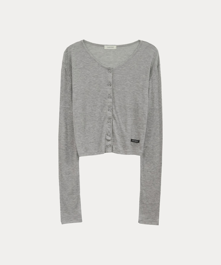 Lacey Light Knit кардиган - Gray