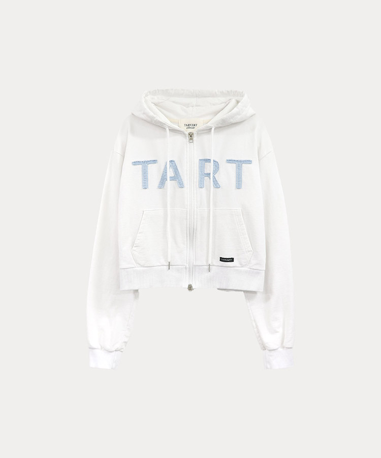 Tart Patch Summer Hooded на молнии - White