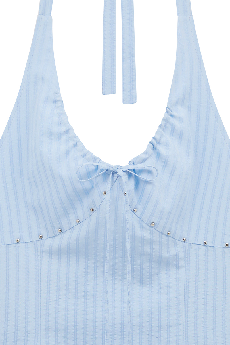 MIDNIGHT MOVE ST SHOULDER TOP - 3 COLORS BLUE