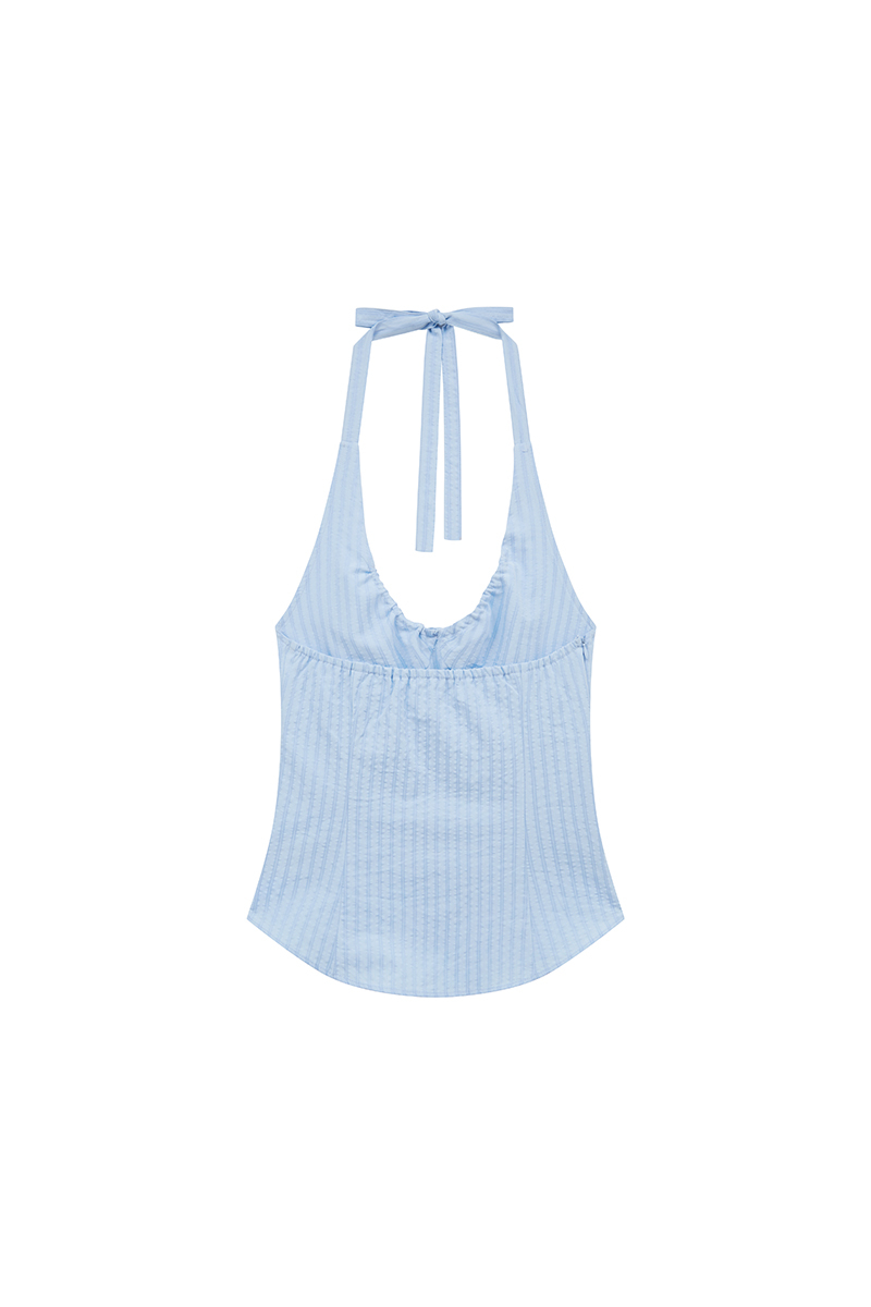 MIDNIGHT MOVE ST SHOULDER TOP - 3 COLORS BLUE