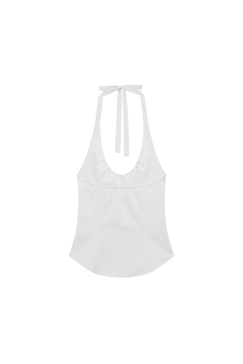 MIDNIGHT MOVE ST SHOULDER TOP - 3 COLORS WHITE