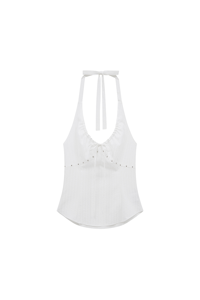 MIDNIGHT MOVE ST SHOULDER TOP - 3 COLORS WHITE