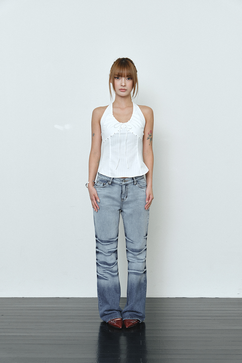 MIDNIGHT MOVE ST SHOULDER TOP - 3 COLORS WHITE