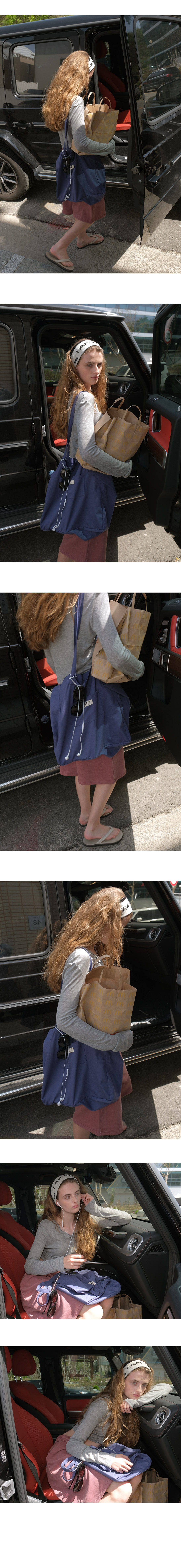 CANVAS COTTON ECO BAG - BLUE - 2 COLORS BLUE