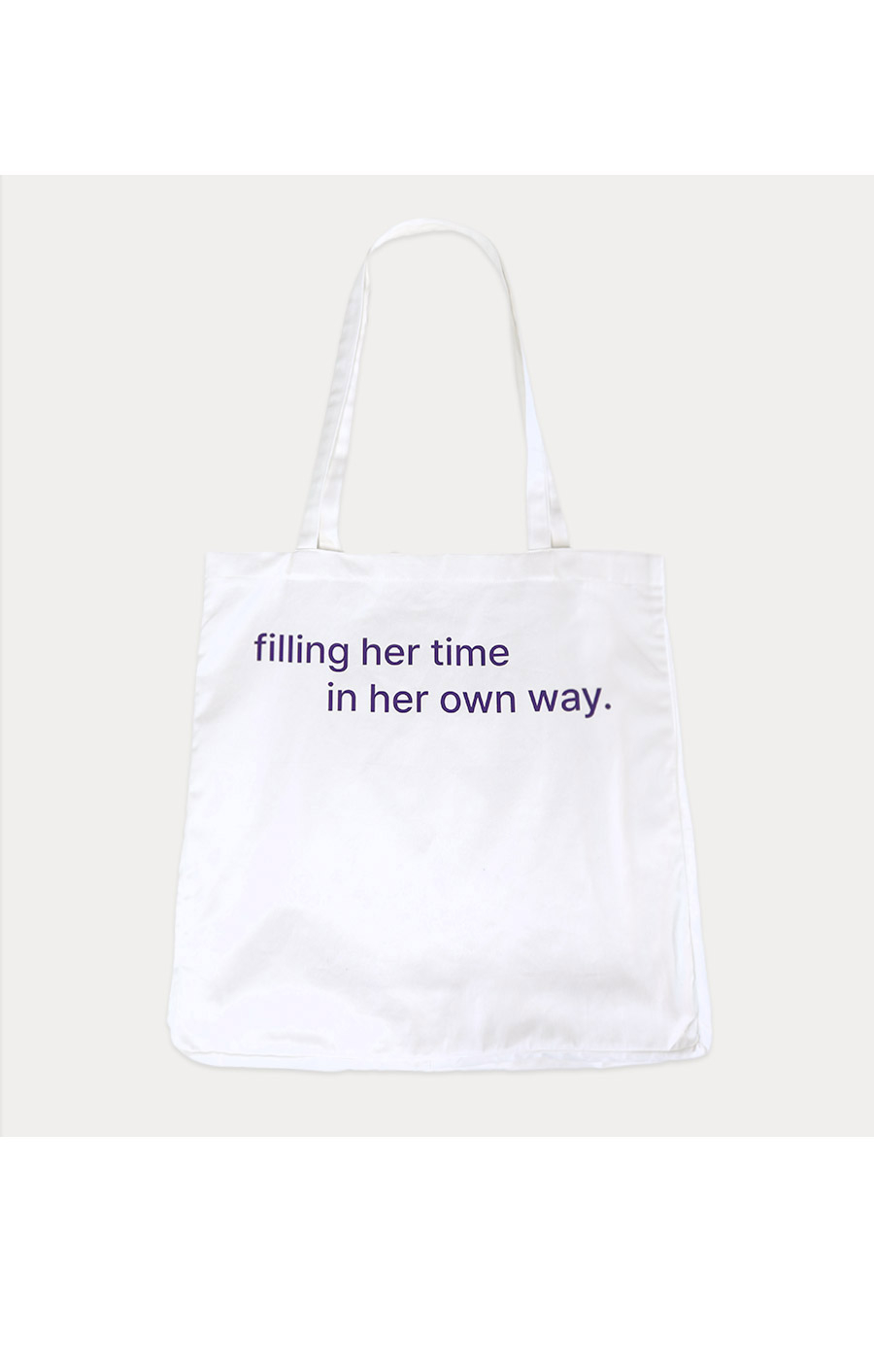 CANVAS COTTON ECO BAG - BLUE - 2 COLORS WHITE