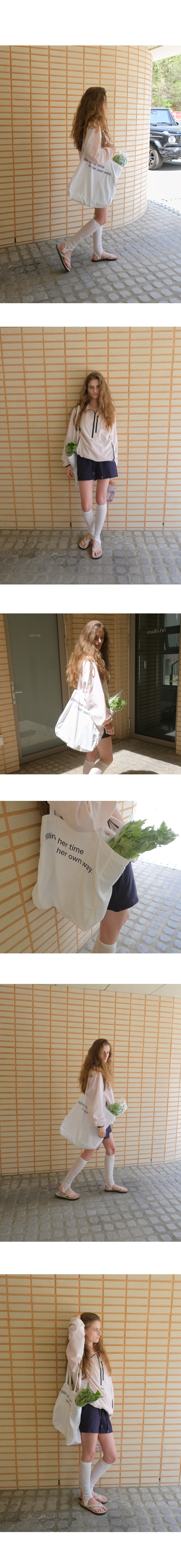 CANVAS COTTON ECO BAG - BLUE - 2 COLORS WHITE