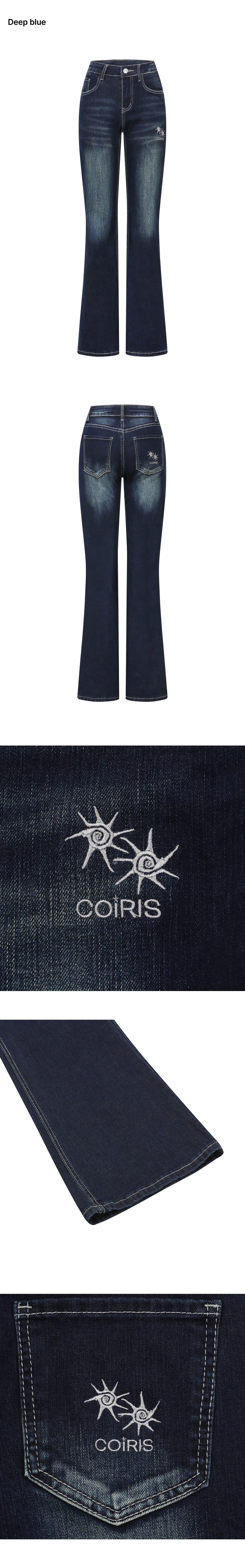 TEE BOOTS PANTS - 2 COLORS BLACK