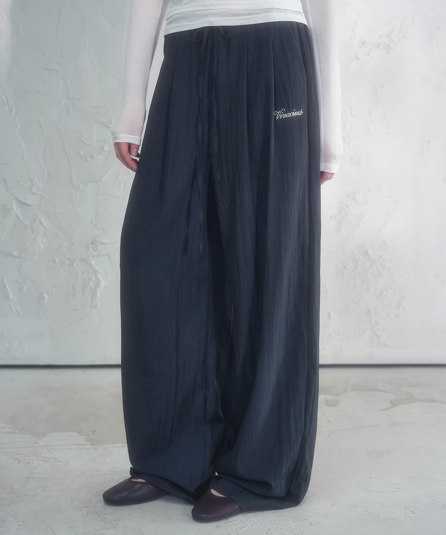 Raffine Frill Layered pants_2Colors