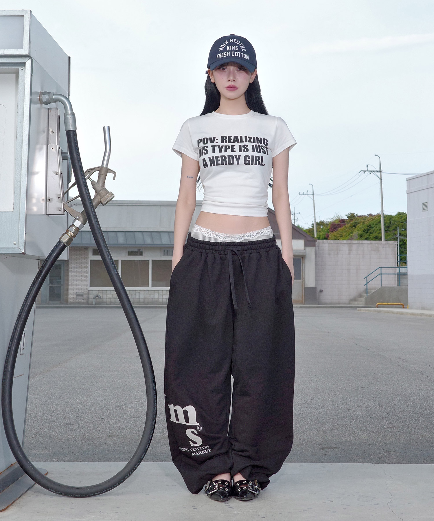 KIMS Voix Pov Logo Tee White