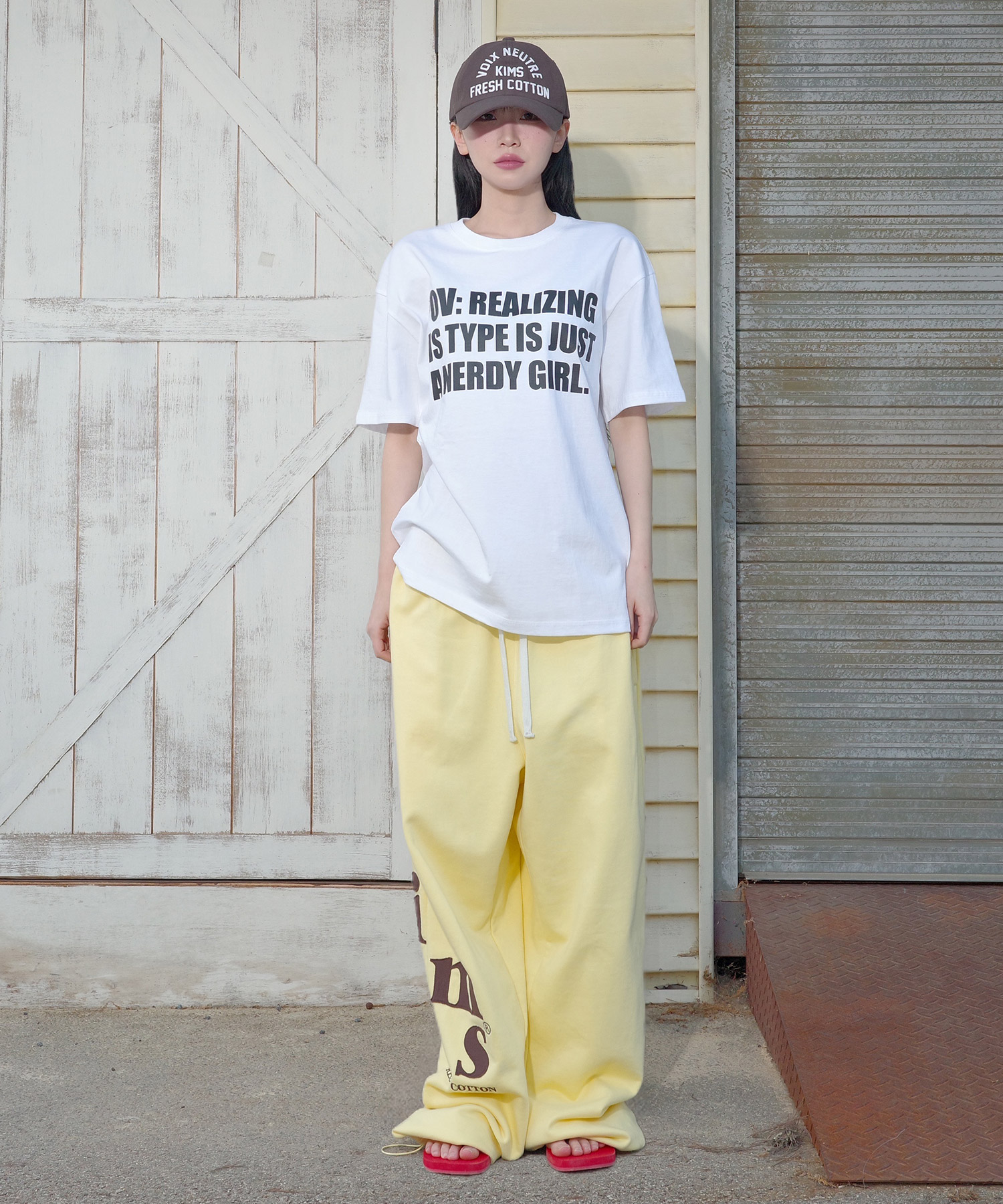 KIMS Voix Pov Logo Tee White