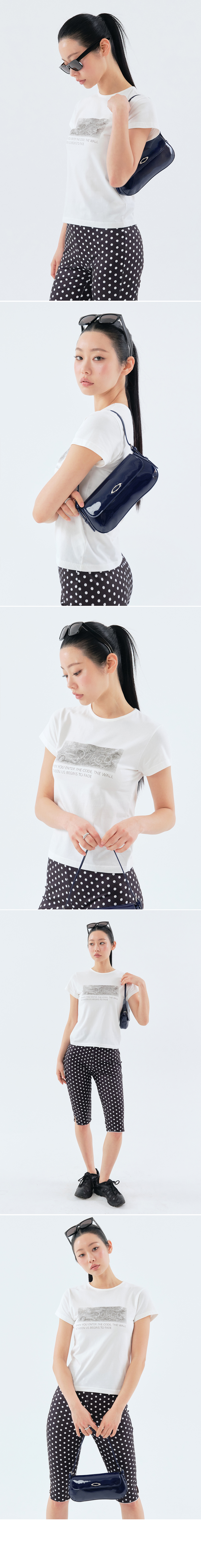 BOX PRINT T-SHIRT - 2 COLORS IVORY