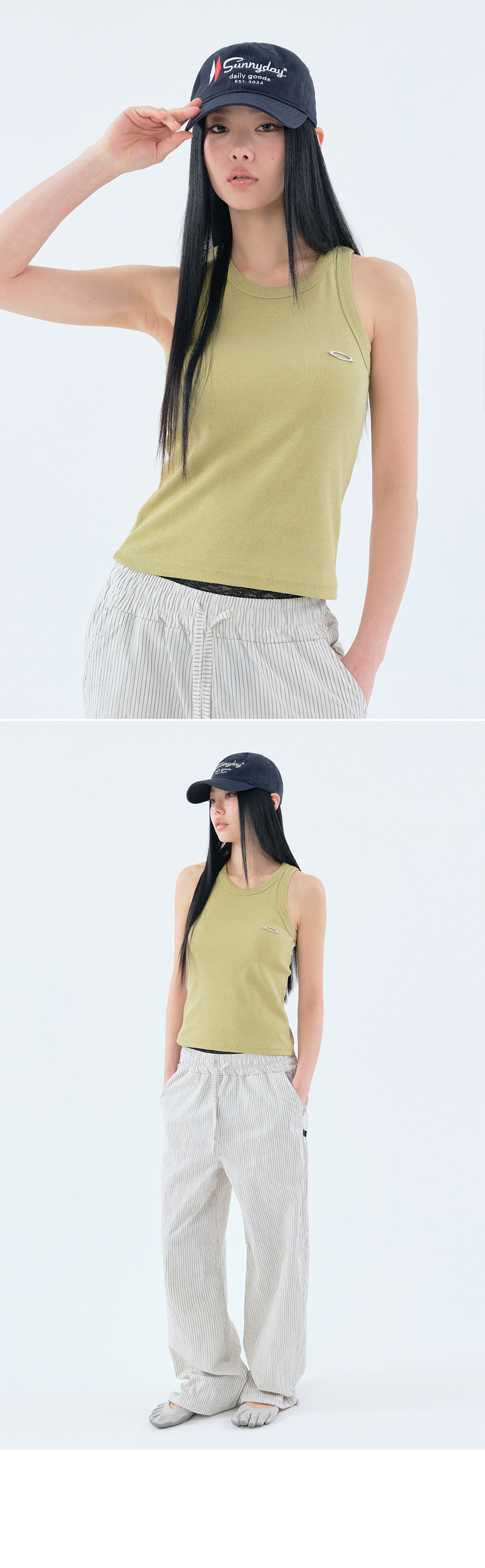 SUNNY DAY COTTON BALL CAP - 4 COLORS