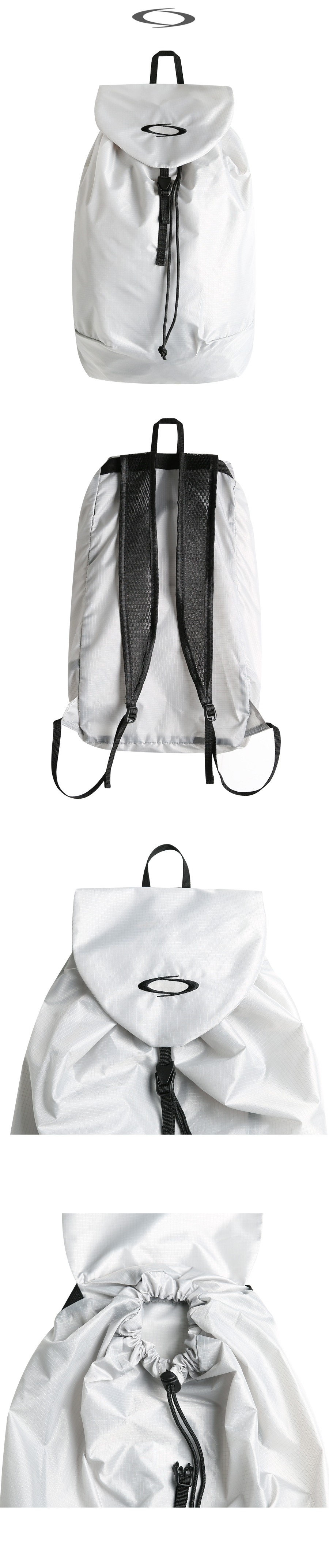 NYLON LIGHT BACKPACK - 4 COLORS BLACK