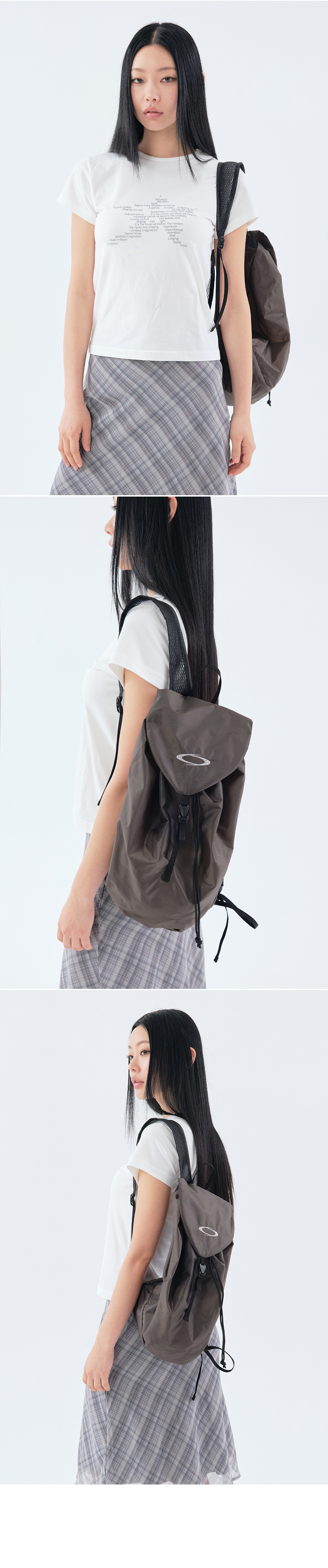 NYLON LIGHT BACKPACK - 4 COLORS BLACK