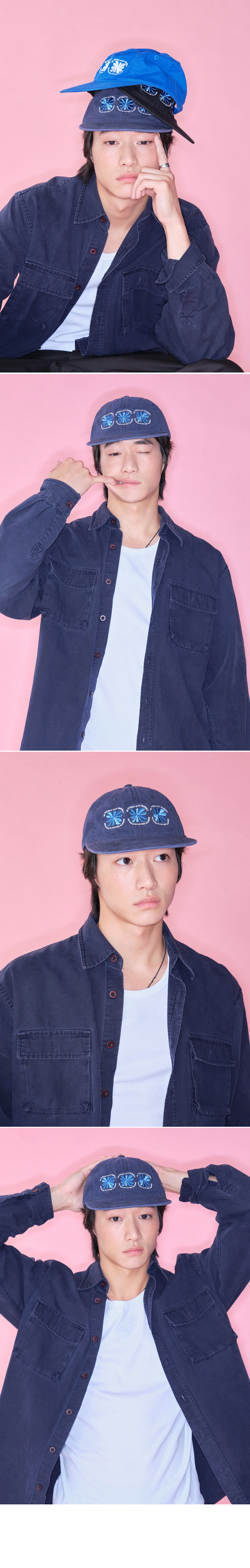 FLOWER COTTON SNAPBACK - 3 COLORS 