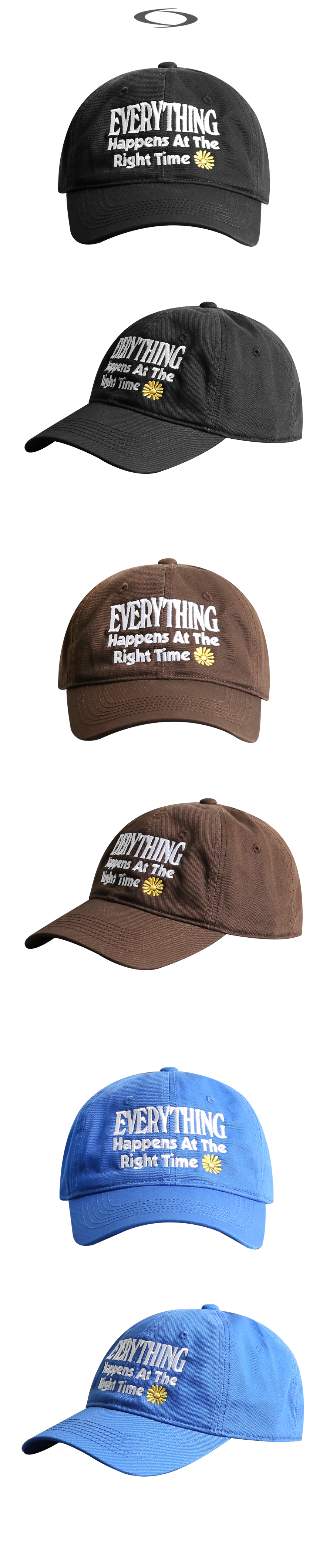EVERYTHING COTTON BALL CAP - 3 COLORS 