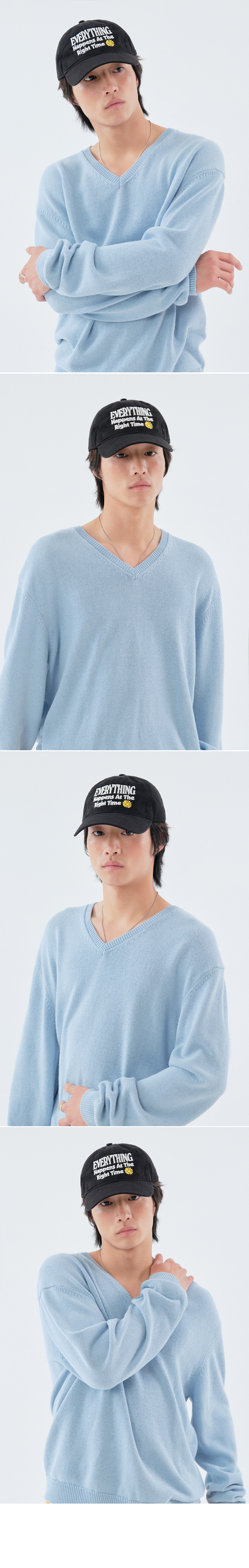 EVERYTHING COTTON BALL CAP - 3 COLORS 