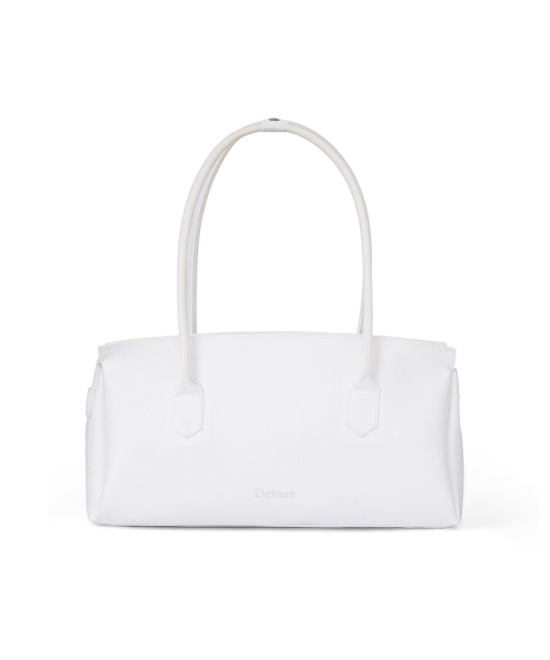 MUSINSA公式 | DEINET JELLY TWO-WAY BAG IN WHITE
