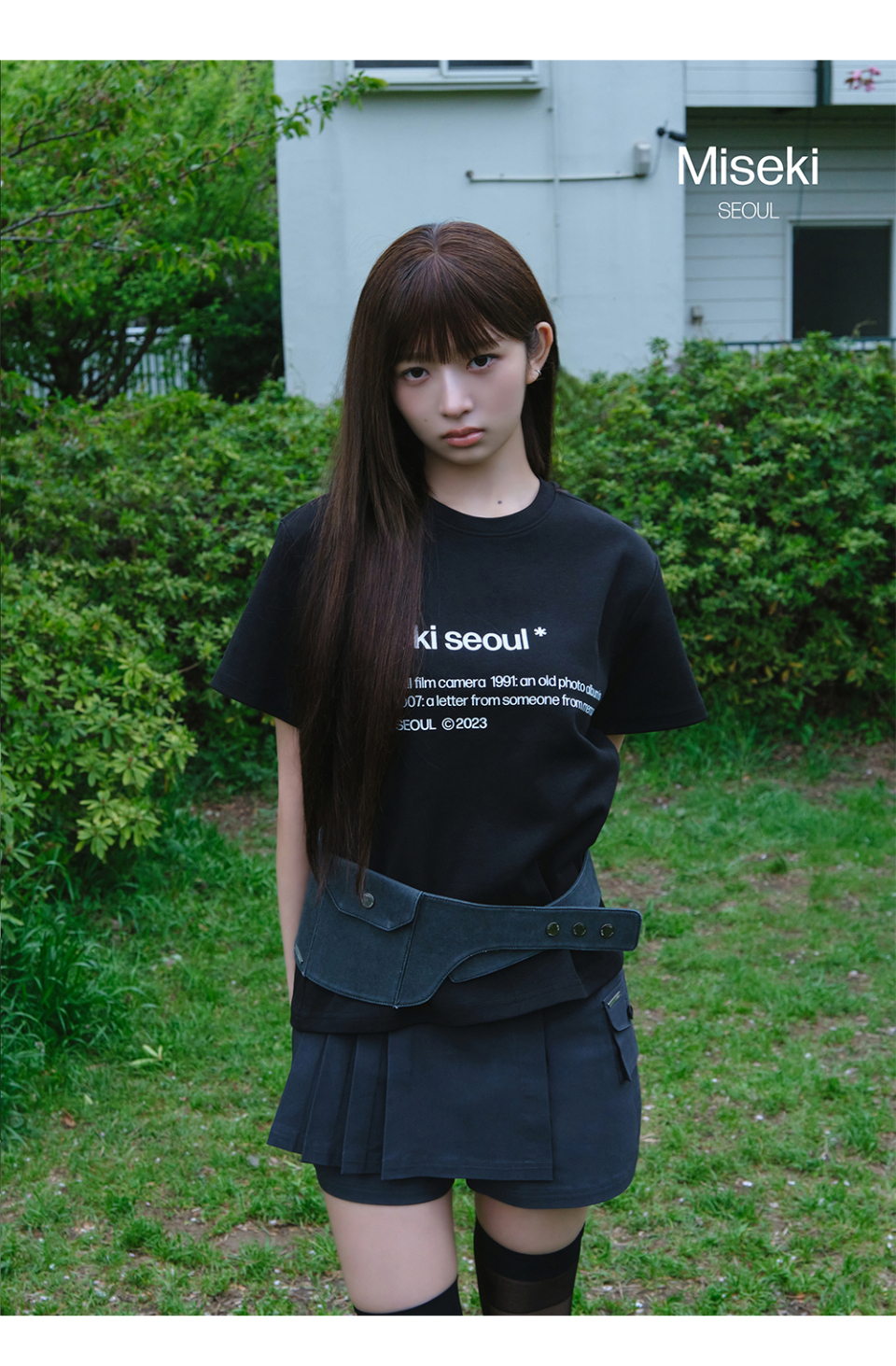 PLEATS MINI SKORT #REI同款! - 2 COLORS BLACK