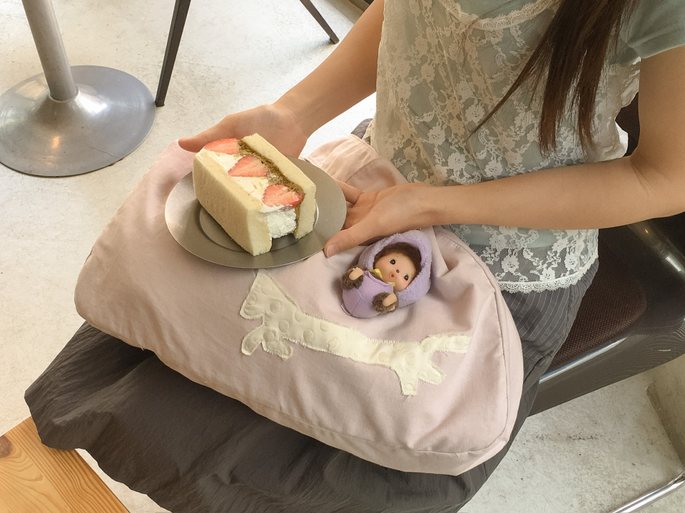 I'M PONY REVERSIBLE BAG - 2 COLORS PINK